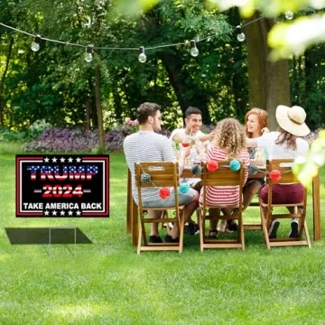 Trump 2024 Double Sided Yard Signs Durable