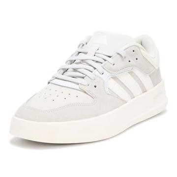 adidas Women's Court 24 Tennis Sneaker in Grey/Off White - Perfect Blend of Comfort & Style