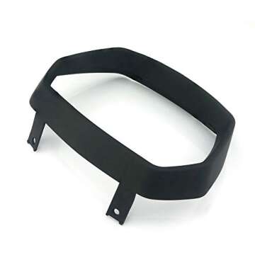 Heinmo Motorcycle Front Headlight Lamp Grill Guard Cover Protector For Sprint 150 (Black)