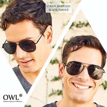 Classic Aviator Sunglasses Neon Green Metale Frame with Spring Hinge Blue Mirror Lens