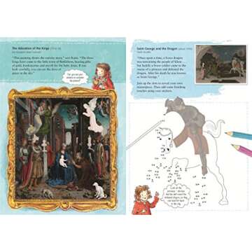 Katie: Discover Art with Katie: A National Gallery Sticker Activity Book