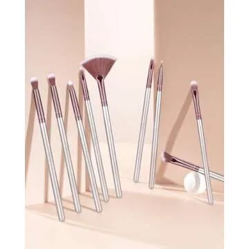 BESTOPE PRO Makeup Brush Set - 16 Pcs for Flawless Application