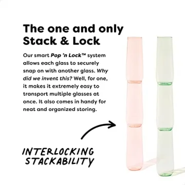 TOSSWARE POP 9oz Flute - Unbreakable & Recyclable Champagne Glasses