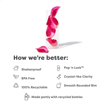 TOSSWARE POP 9oz Flute - Unbreakable & Recyclable Champagne Glasses