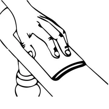 Peachtree Versatile Contour Sanding Grip Set for Woodworking