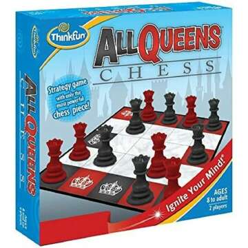 All Queens Chess by Think Fun: Mind-bending Strategy Game