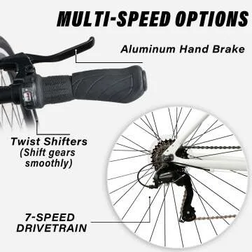 AVASTA Women's Lightweight Road Hybrid Bike 700c