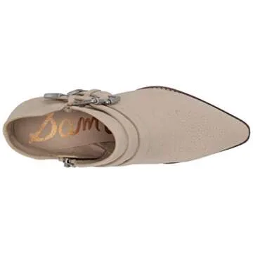 Sam Edelman Women's Windsor Ivory Western Boots for Style