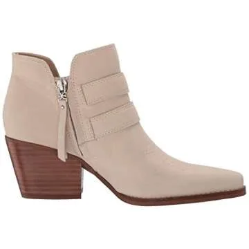Sam Edelman Women's Windsor Ivory Western Boots for Style