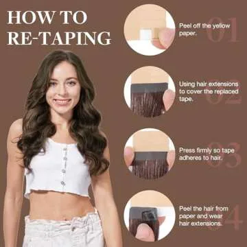 GOO GOO Tape In Hair Extensions for Effortless Glamour