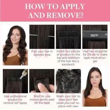 GOO GOO Tape In Hair Extensions for Effortless Glamour