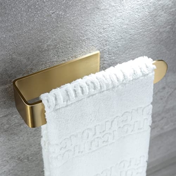 Taozun Towel Holder Gold Hand Towel Rack for Wall
