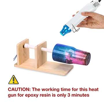 Precision Crafting Heat Gun for Epoxy Resin