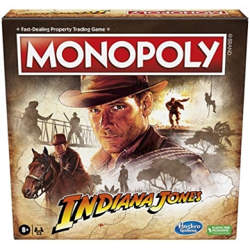 Exciting Hasbro Gaming Monopoly Indiana Jones Edition