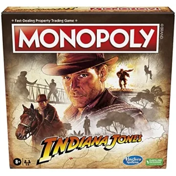 Hasbro Gaming Monopoly Indiana Jones Edition - Adventure Awaits!