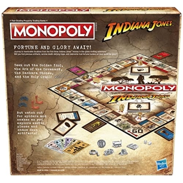 Exciting Hasbro Gaming Monopoly Indiana Jones Edition