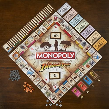 Exciting Hasbro Gaming Monopoly Indiana Jones Edition