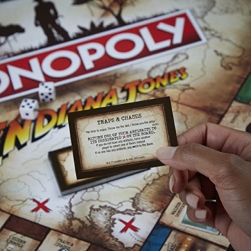 Exciting Hasbro Gaming Monopoly Indiana Jones Edition