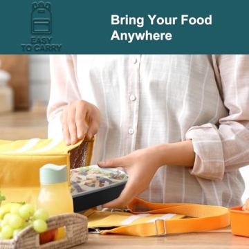 38OZ Meal Prep Containers - 50 Pack BPA-Free & Durable