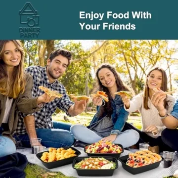 38OZ Meal Prep Containers - 50 Pack BPA-Free & Durable