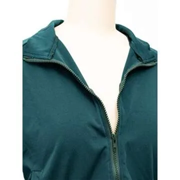 Womens Tracksuits Two Piece Outfits - Casual Zip Sweatshirts + Bell Bottom Flared Pants Sweatsuit Fashion Lounge Set Jumpsuits