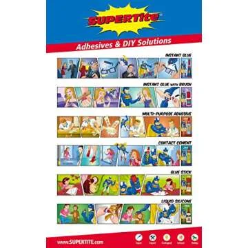 Ref-1002 Supertite Instant Super Glue 5g for Instant Bonding