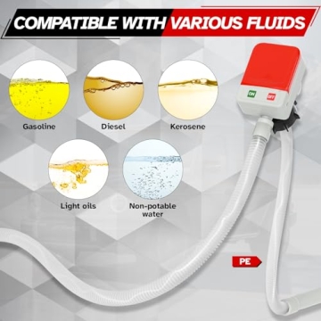 Bonviee Fuel Transfer Pump with Auto-Stop Features