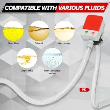 Bonviee Fuel Transfer Pump with Auto-Stop Features