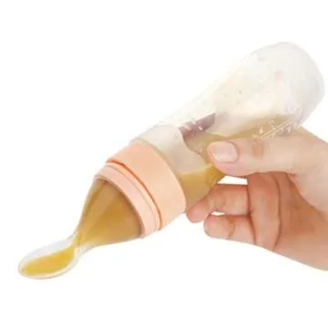 PandaEar Silicone Baby Food Dispensing Spoons (2 Pack)