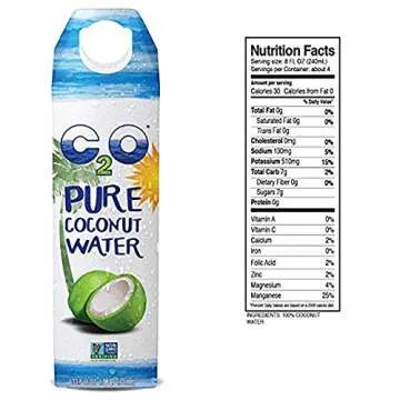 C2O Pure Coconut Water - Natural Hydration & Electrolytes