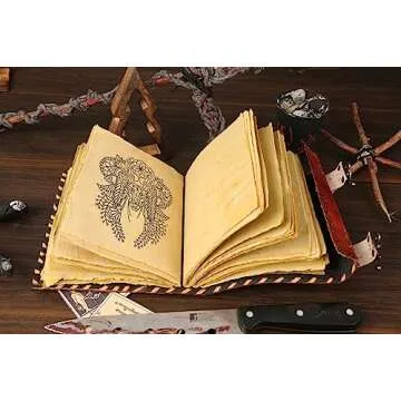 Hocus Pocus Book of Spells Hocus Pocus Decor Hocus Pocus Halloween Decorations Book of Shadows and Spell Book with Lock Witch Decor And Witch Decoartions Perfect for Spooky Gifts And Spooky Decor 8 x6 Inches