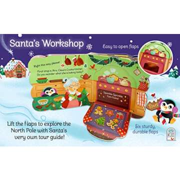 2 Pack Christmas Lift-a-Flap Board Books (Chunky Lift a Flap)