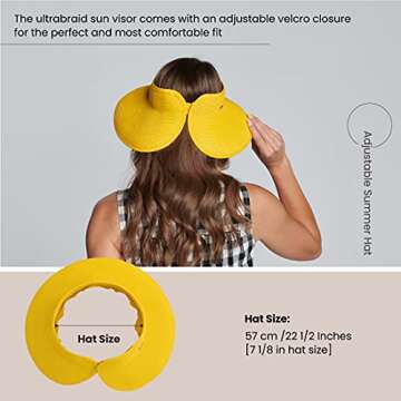 San Diego Hat Co. Women's UBV002OSYLW, Yellow, One Size