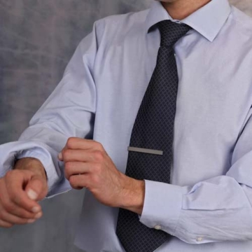 Classic 6PC Tie Clips Set - Perfect Gift for Men