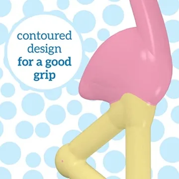 Dr. Brown's Flamingo Toothbrush for Toddlers 1-4 Years