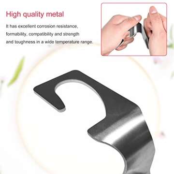 AXELECT Leather Headrest Hooks - Organize Your Car Stylishly