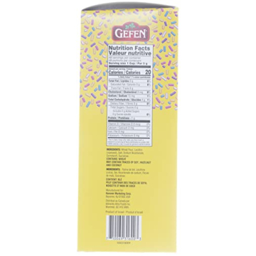 Gefen Ice Cream Cone Cups 48 Count Sugar-Free Treats