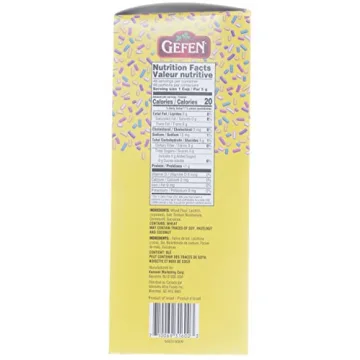 Gefen Ice Cream Cone Cups 48 Count Sugar-Free Treats