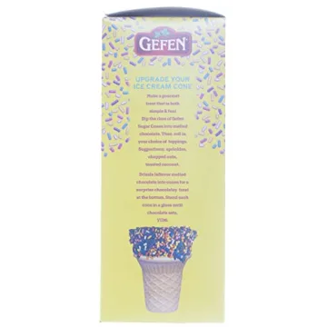 Gefen Ice Cream Cone Cups 48 Count Sugar-Free Treats