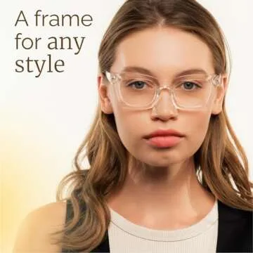 CCVOO Oprah Reading Glasses for Women - Stylish Blue Light Readers