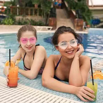 MGupzao Heart-Shaped Bride Sunglasses - Party Essentials