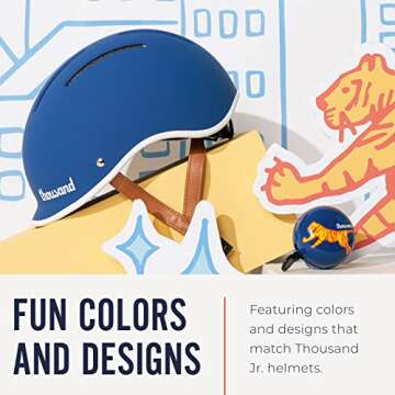 Thousand Jr. Bicycle Bell - Tiger