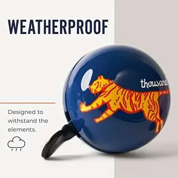 Thousand Jr. Bicycle Bell - Tiger