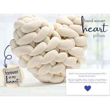 Boxzie Sympathy Gifts, Condolence Gift Box, Bereavement Basket, Sorry for Your Loss Care Package, Thinking of You Grief Boxes for Women, Men, Friend – Condolences Navy Pillow (Modern, Grey, 1)