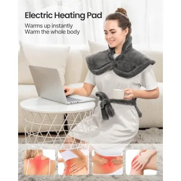 RENPHO Electric Heating Pad for Neck and Shoulders