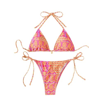 SOLY HUX Women's Bikini Set - Stylish High Waisted Two Piece Swimwear for a Trendy Look!  