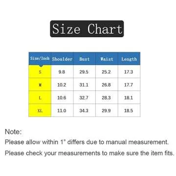 Avanova Women's Face Portrait Print Crewneck Casual Summer Sleeveless Crop Tank Top Green Large