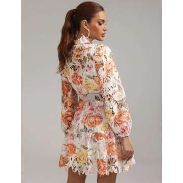 BELLA BARNETT Floral Mini Dress for Elegant Occasions
