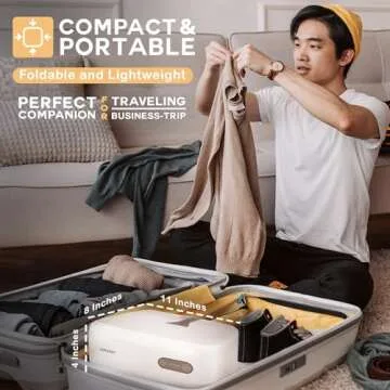 Portable Clothes Dryer & Hanging Rod for Home and Travel