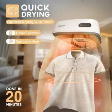 Portable Clothes Dryer & Hanging Rod for Home and Travel